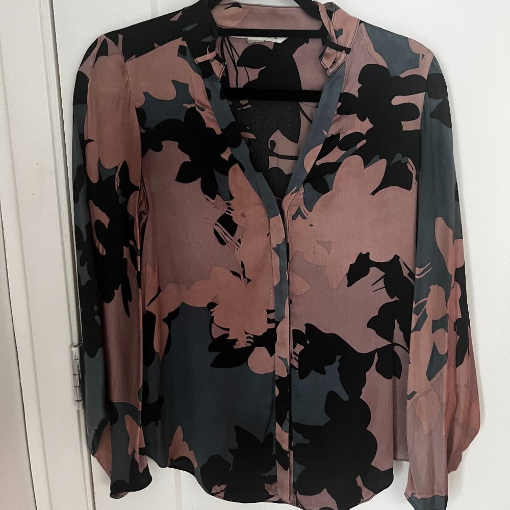 DVF Floral Blouse